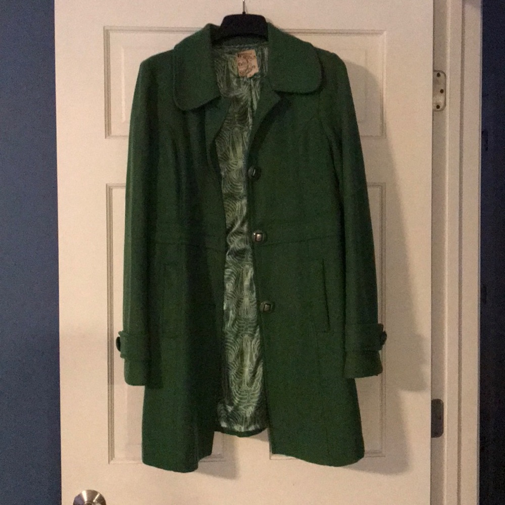 Women’s Green Pea coat